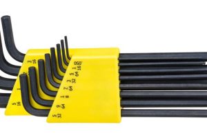 Black oxide finish on hex keys Surface-Treatment: Black Oxide finish on hex keys or Allen wrenches