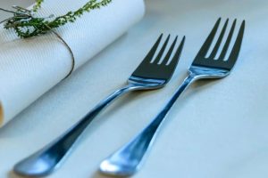 Silver plated forks - Silvex Inc. Plating: Silver plated forks place setting